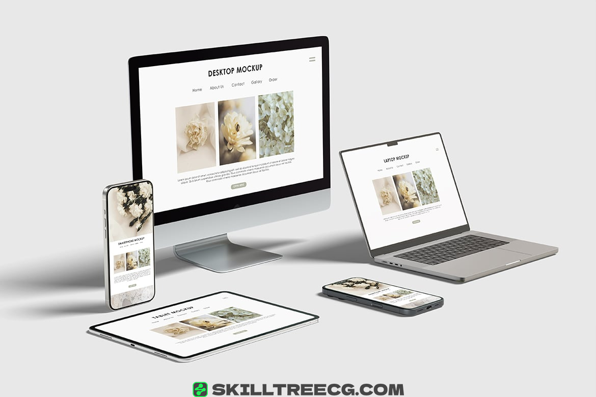 图片[3]-Multi Devices Mockup（801045）-技能树